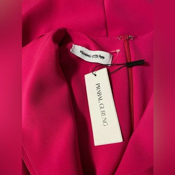 Prabal Gurung Lily Twist-Front Midi Dress size 0 - Picture 12 of 13